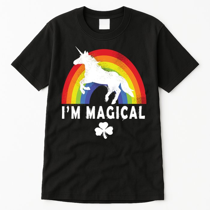 I'm Magical Unicorn Funny St. Patrick's Day Tall T-Shirt