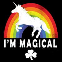 I'm Magical Unicorn Funny St. Patrick's Day City Backpack