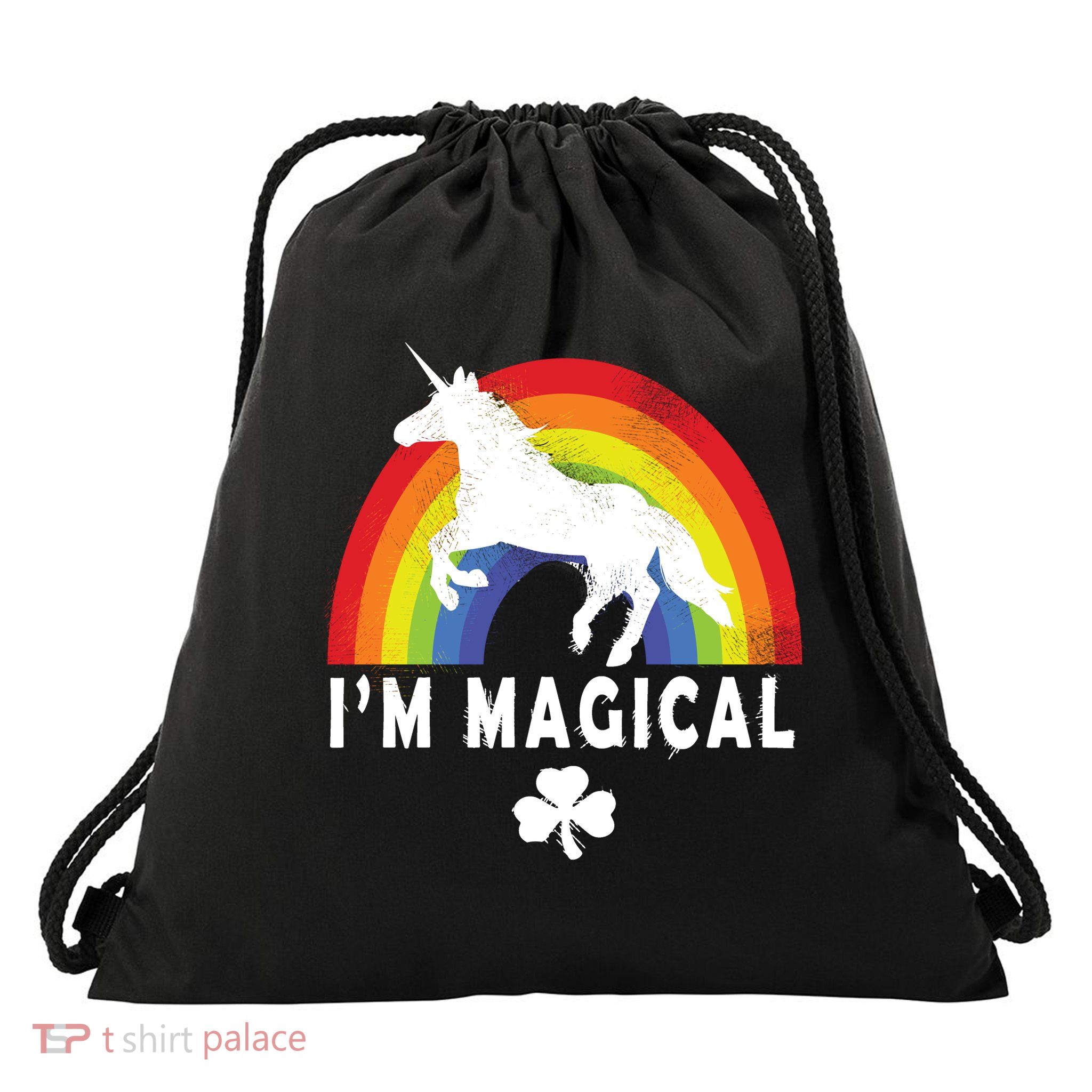 I'm Magical Unicorn Funny St. Patrick's Day Drawstring Bag