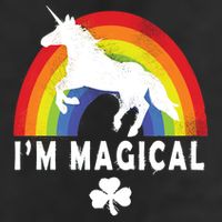 I'm Magical Unicorn Funny St. Patrick's Day 25L Jumbo Tote