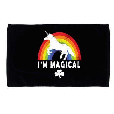I'm Magical Unicorn Funny St. Patrick's Day Microfiber Hand Towel