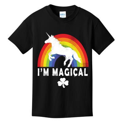 I'm Magical Unicorn Funny St. Patrick's Day Kids T-Shirt