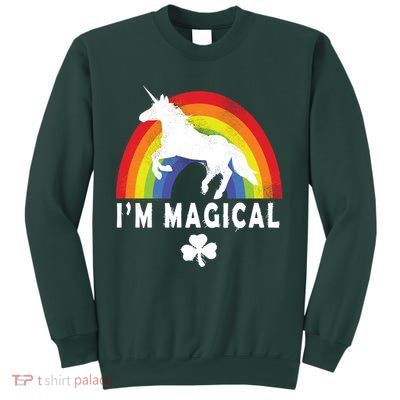 I'm Magical Unicorn Funny St. Patrick's Day Sweatshirt