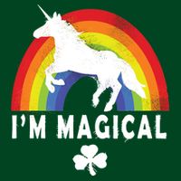 I'm Magical Unicorn Funny St. Patrick's Day Visor