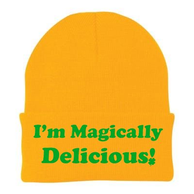 I'm Magically Delicious! Funny St. Patrick's Day Knit Cap Winter Beanie