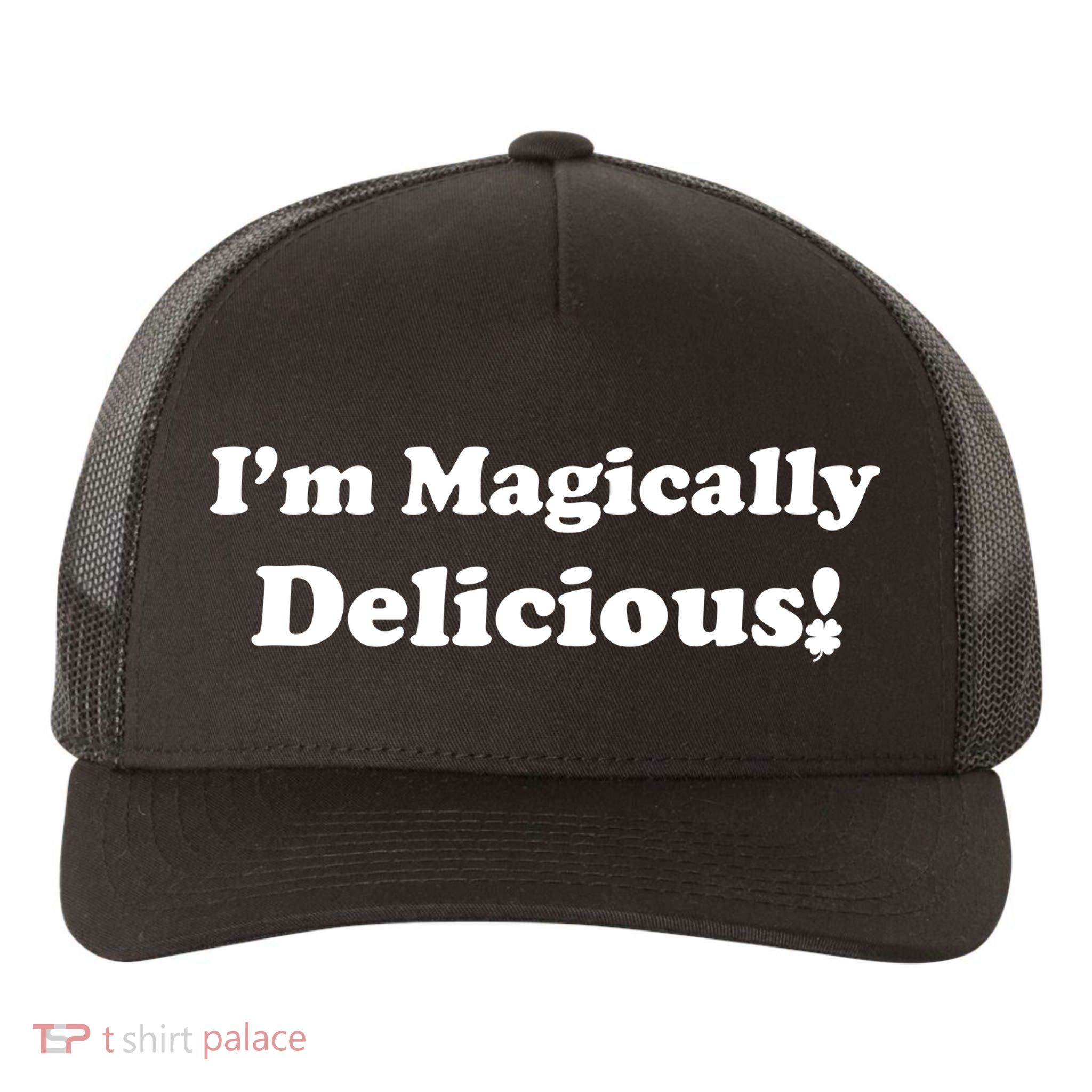I'm Magically Delicious! Funny St. Patrick's Day Yupoong Adult 5-Panel Trucker Hat