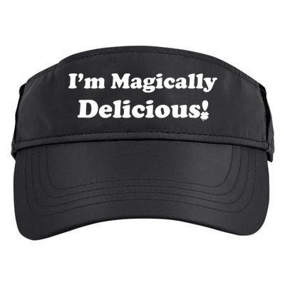 I'm Magically Delicious! Funny St. Patrick's Day Adult Drive Performance Visor