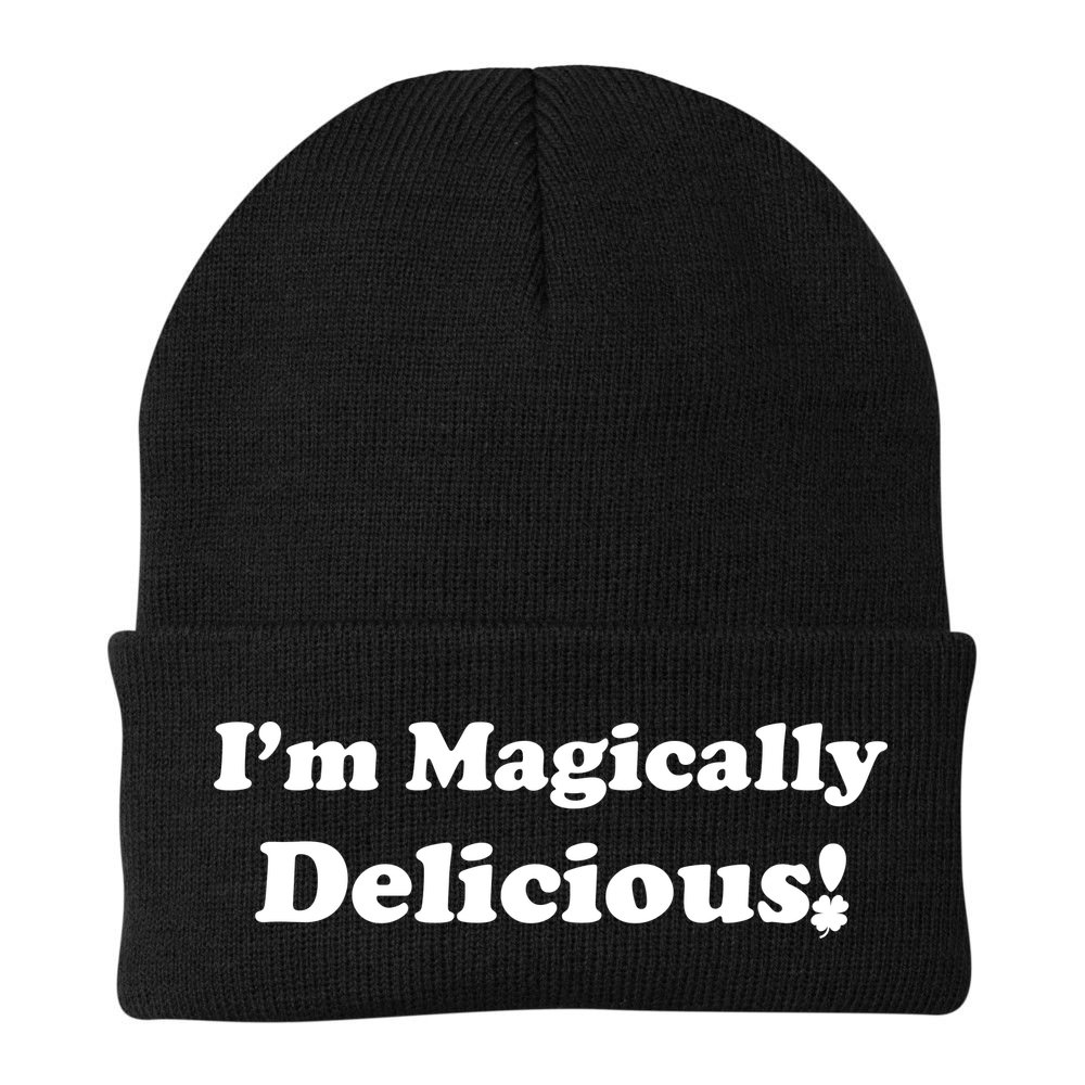 I'm Magically Delicious! Funny St. Patrick's Day Beanie