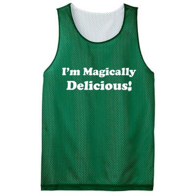 I'm Magically Delicious! Funny St. Patrick's Day Mesh Reversible Basketball Jersey Tank