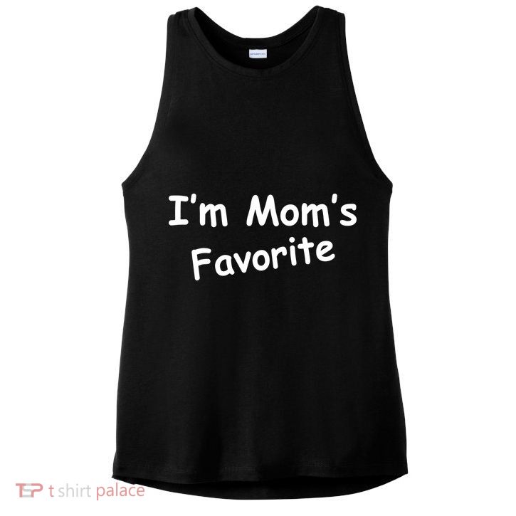 I'm Mom's Favorite Ladies PosiCharge Tri-Blend Wicking Tank