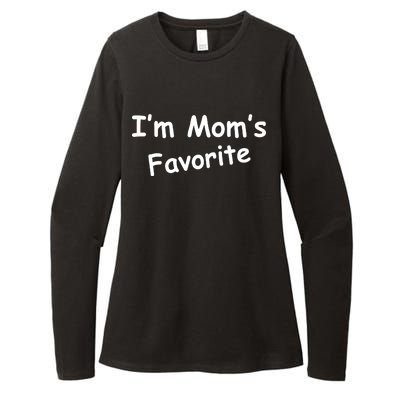 I'm Mom's Favorite Womens CVC Long Sleeve Shirt