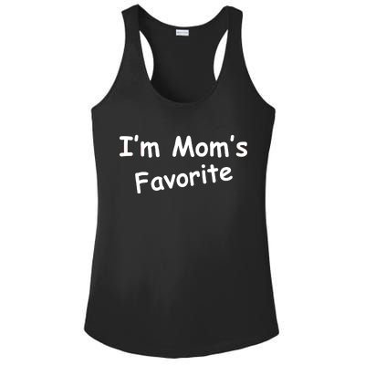 I'm Mom's Favorite Ladies PosiCharge Competitor Racerback Tank