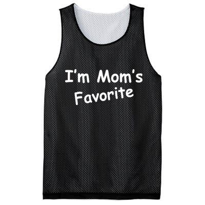 I'm Mom's Favorite Mesh Reversible Basketball Jersey Tank