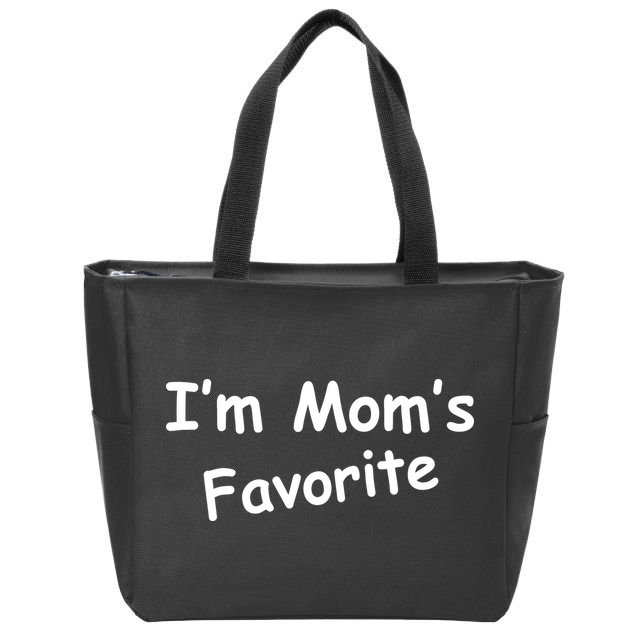 I'm Mom's Favorite Zip Tote Bag