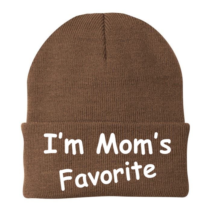 I'm Mom's Favorite Knit Cap Winter Beanie