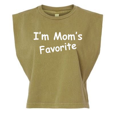 I'm Mom's Favorite Garment-Dyed Women's Muscle Tee