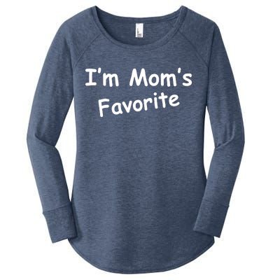 I'm Mom's Favorite Women's Perfect Tri Tunic Long Sleeve Shirt