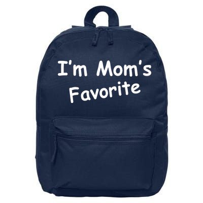 I'm Mom's Favorite 16 in Basic Backpack