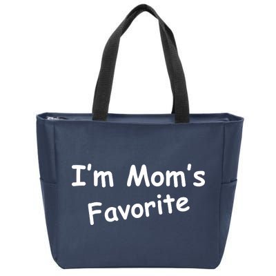 I'm Mom's Favorite Zip Tote Bag