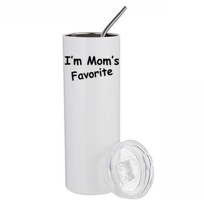 I'm Mom's Favorite Stainless Steel Tumbler