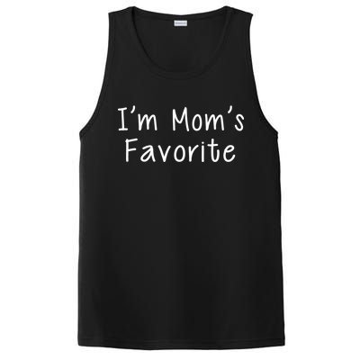 I'm Mom's Favorite Funny Cute PosiCharge Competitor Tank