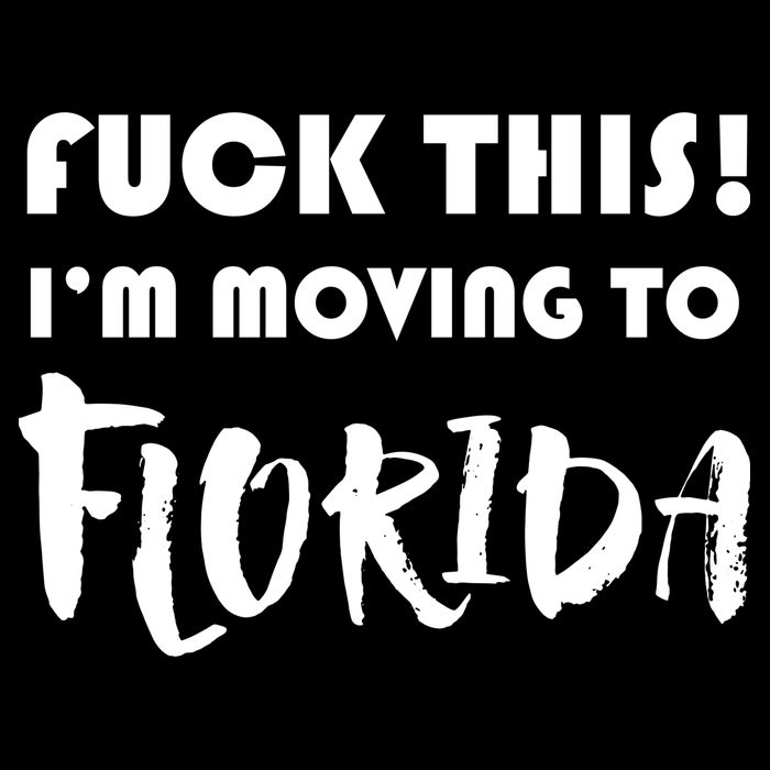 I'm Moving To Florida 16 in Basic Backpack