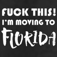 I'm Moving To Florida Golf Towel
