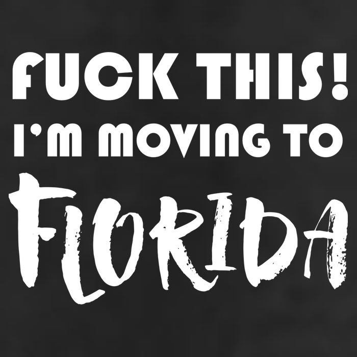 I'm Moving To Florida Golf Towel