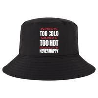I'm Never Happy Cool Comfort Performance Bucket Hat