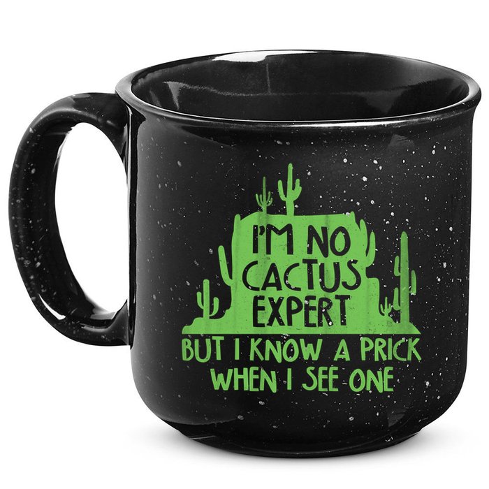 I'm No Cactus Expert But I Know a Prick When I See One 15oz Campfire Ceramic Mug