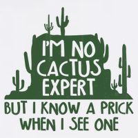 I'm No Cactus Expert But I Know a Prick When I See One Garment-Dyed Sweatshirt