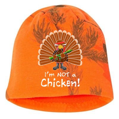 I'm No Chicken Turkey Holiday Kati - Camo Knit Beanie