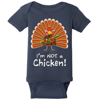 I'm No Chicken Turkey Holiday Baby Bodysuit