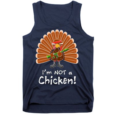 I'm No Chicken Turkey Holiday Tank Top