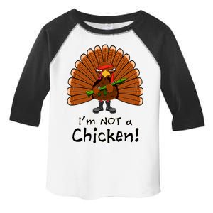 I'm No Chicken Turkey Holiday Toddler Fine Jersey T-Shirt