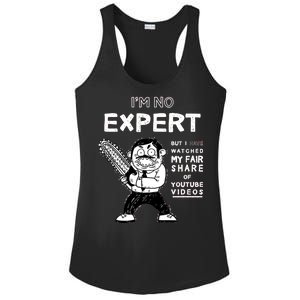 I'm No Expert Funny Video Ladies PosiCharge Competitor Racerback Tank