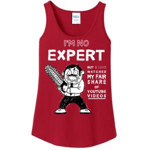 I'm No Expert Funny Video Ladies Essential Tank