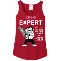 I'm No Expert Funny Video Ladies Essential Tank