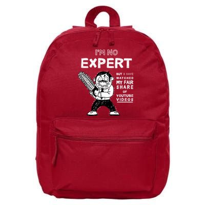 I'm No Expert Funny Video 16 in Basic Backpack
