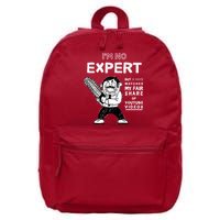 I'm No Expert Funny Video 16 in Basic Backpack