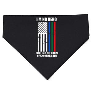 I'm No Hero Bu I Had The Honor Of Knowing A Few USA-Made Doggie Bandana