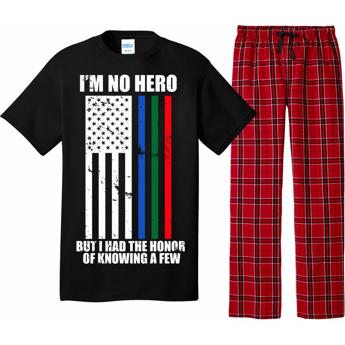 I'm No Hero Bu I Had The Honor Of Knowing A Few Pajama Set