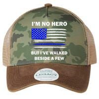 I'm No Hero But I've Walked Beside A Few Legacy Tie Dye Trucker Hat