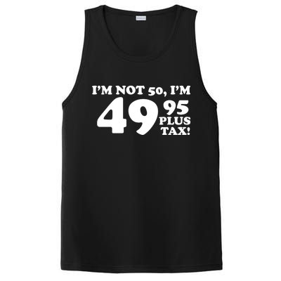 I'm Not 50 Funny Birthday PosiCharge Competitor Tank