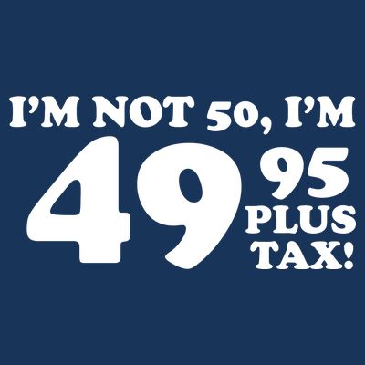 I'm Not 50 Funny Birthday T-Shirt