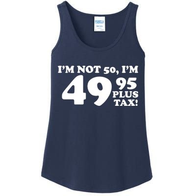 I'm Not 50 Funny Birthday Ladies Essential Tank