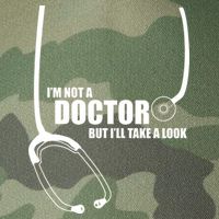 I'm Not A Doctor But Will Take A Look Legacy Tie Dye Trucker Hat