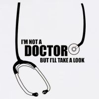 I'm Not A Doctor But Will Take A Look Garment-Dyed Sweatshirt
