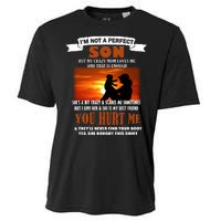 I'm Not A Perfect Son But My Crazy Mom Loves Me Cooling Performance Crew T-Shirt