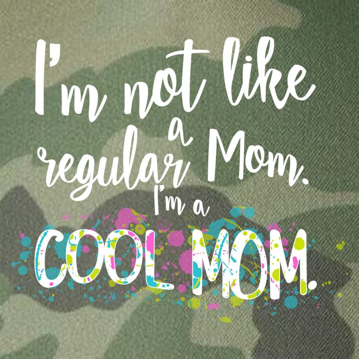 I'm Not A Regular Mom I'm A Cool Mom Legacy Tie Dye Trucker Hat